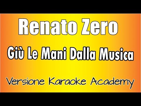 Renato Zero - Giù Le Mani Dalla Musica