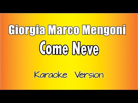 Giorgia, Marco Mengoni - Come Neve
