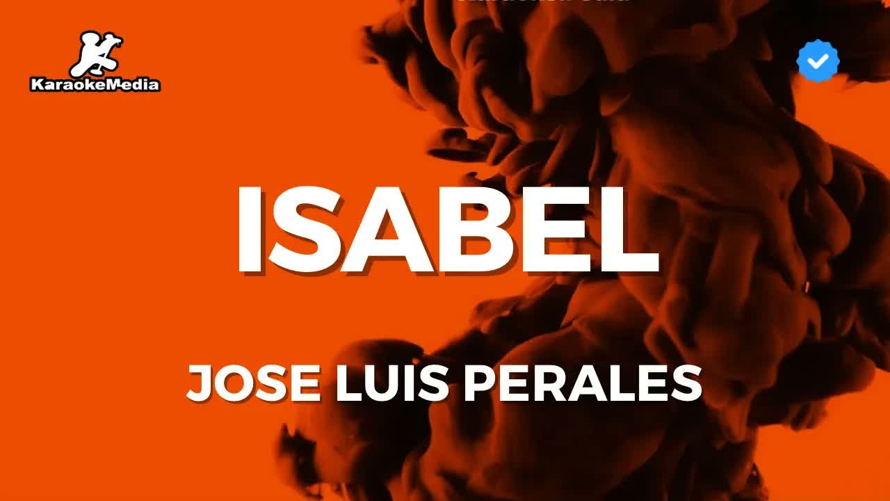 ISABEL JOSE LUIS PERALES