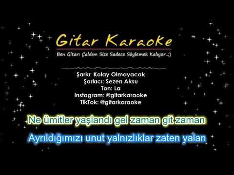 Kolay Olmayacak