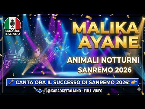 Malika Ayane - Nocturnal Animals (Sanremo 2026)