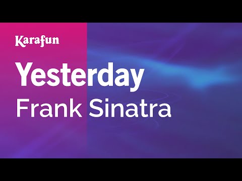 Frank Sinatra - Yesterday