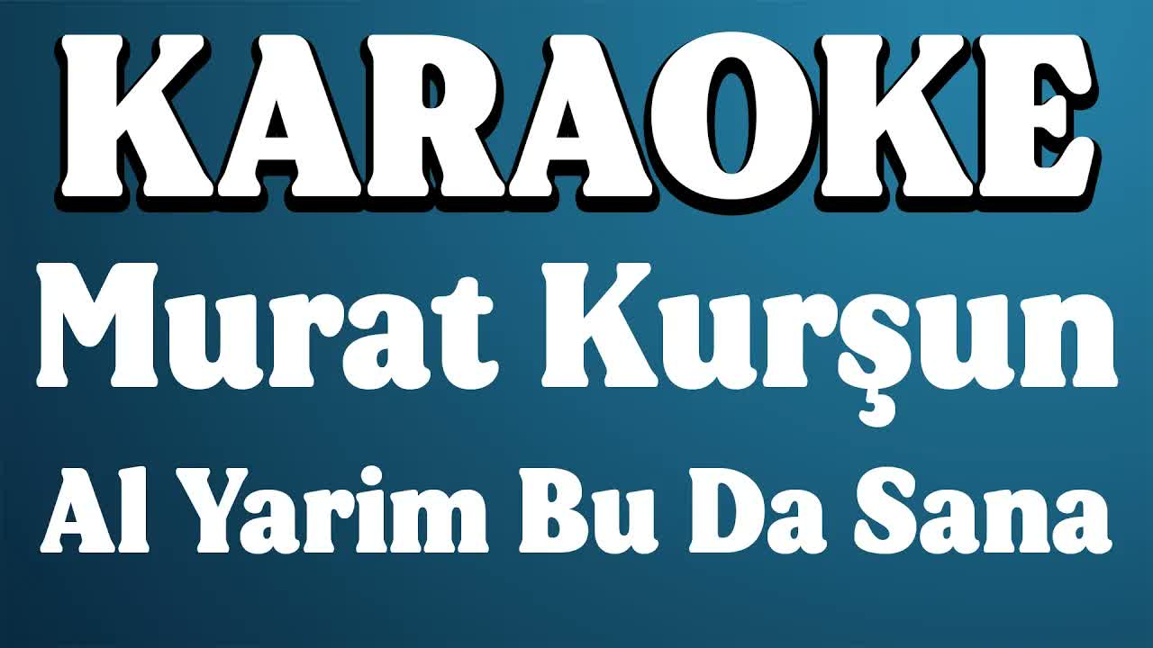 Murat Kurşun - Al Yarim Bu Da Sana