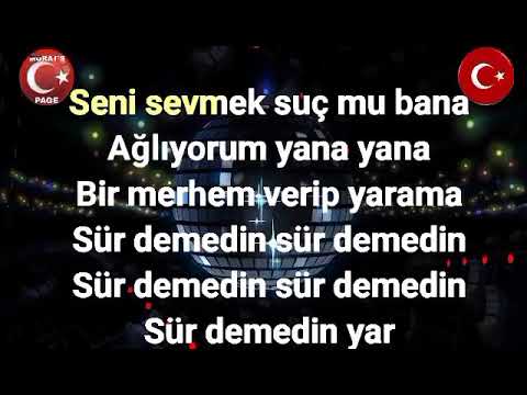 Ey Sevdiğim Birgün Bana YAR DEMEDİN
