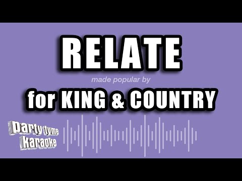 for KING & COUNTRY - RELATE