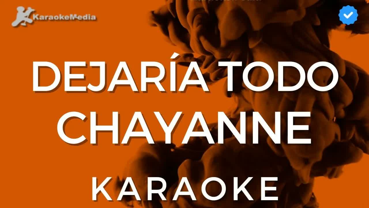 Chayanne - Dejaría Todo