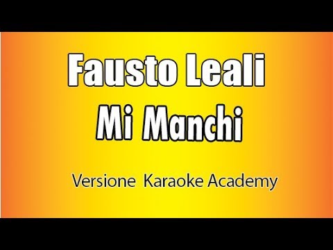Fausto Leali - Mi Manchi