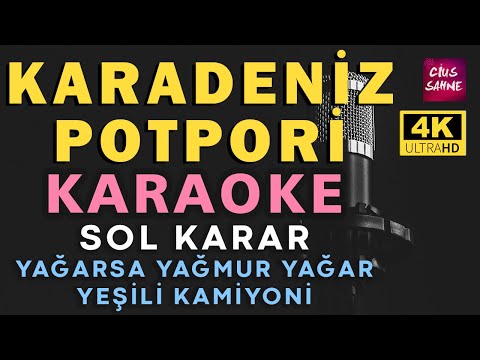 Yağarsa Yağmur Yağar - Yeşili Kamiyoni | Karadeniz Türküleri Karaoke (4k Ultra Hd) | Lazca Türküler