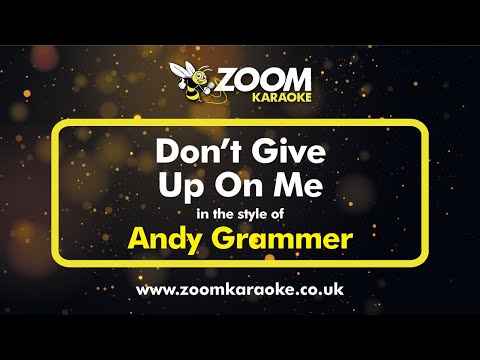 Andy Grammer - Don't Give Up On Me