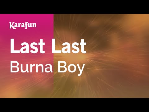 Burna Boy - Last Last