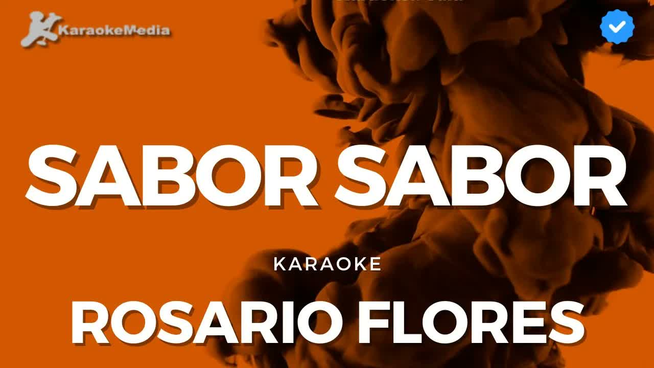 Rosario Flores - Sabor sabor | Instrumental y letra