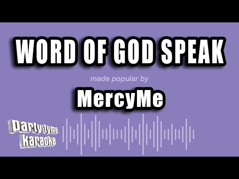 MercyMe - Word of God Speak