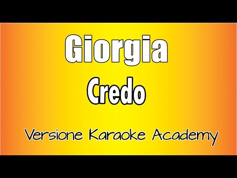 Giorgia - Credo