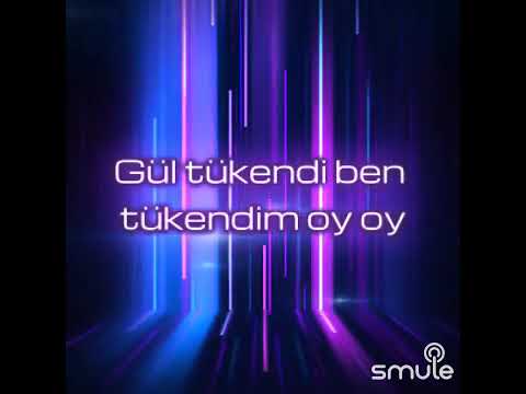 Gül tükendi ben tükendim