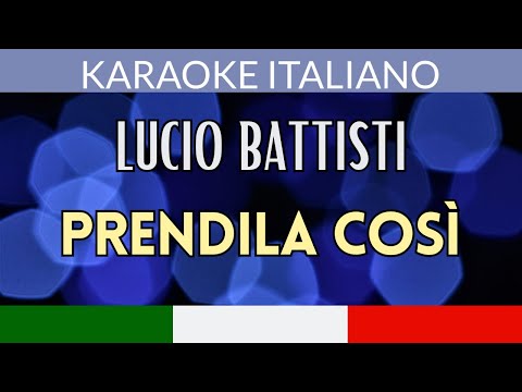 Lucio Battisti - Prendila così (versione strumentale con testo)