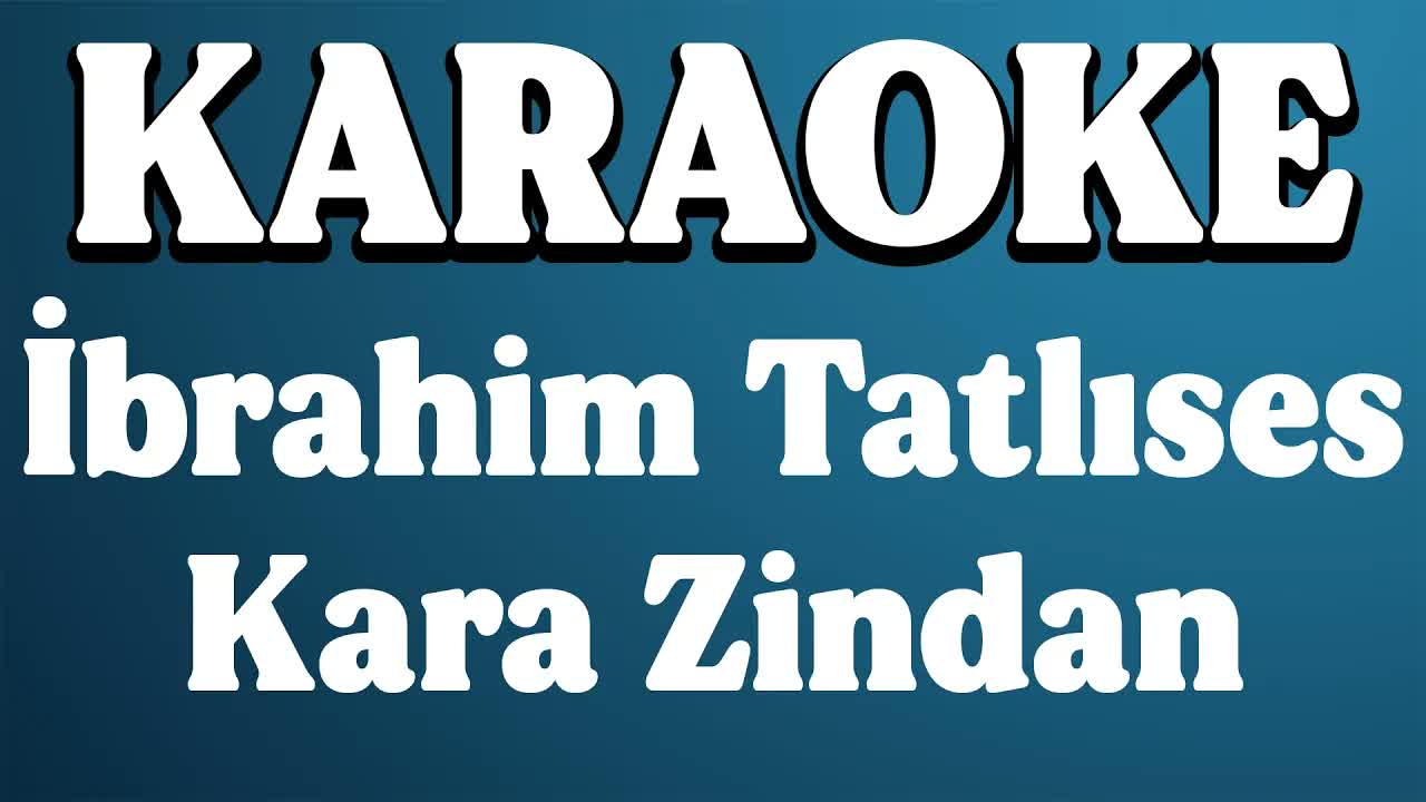 İbrahim Tatlıses - Kara Zindan