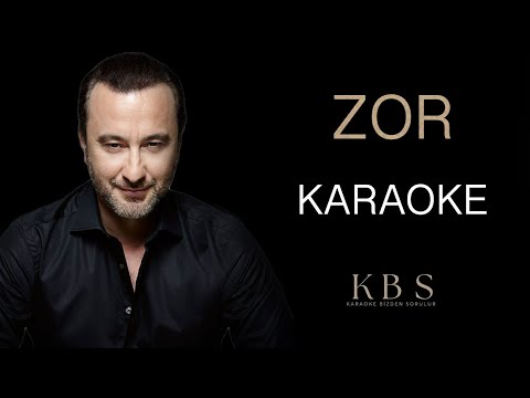 Nev - Zor | (Akustik Gitar Karaoke - Kalın ve İnce Ton)
