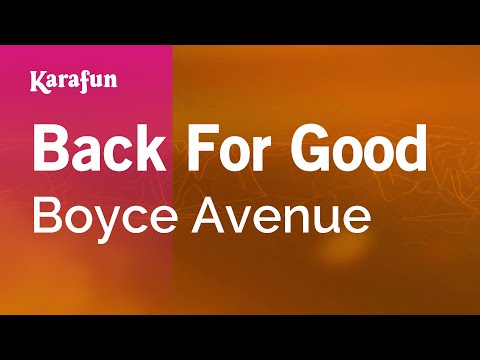 Boyce Avenue - Back For Good
