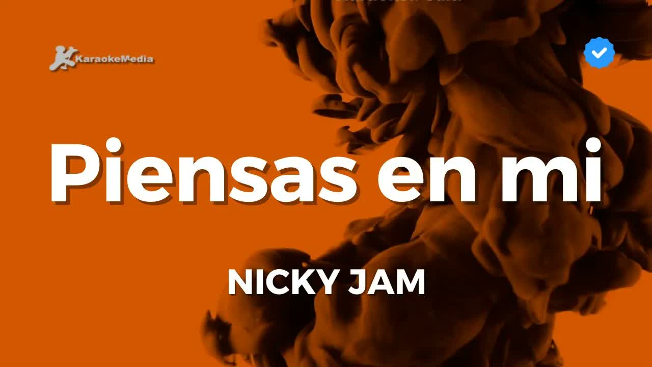 Nicky Jam - Piensas En Mi