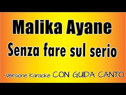 Malika Ayane - Senza fare sul serio CON GUIDA CANTO
