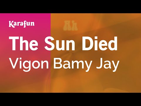 Vigon Bamy Jay - The Sun Died
