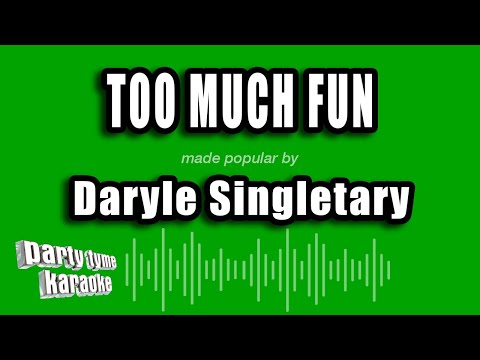 Daryle Singletary - Too Much Fun
