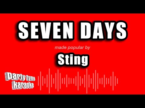 Sting - Seven Days