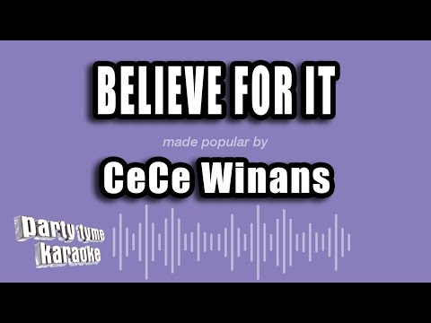 CeCe Winans - Believe for It