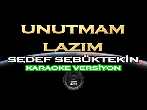 Sedef Sebüktekin - Unutmam Lazım