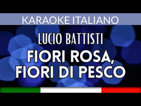 Lucio Battisti - Fiori rosa, fiori di pesco Italiano