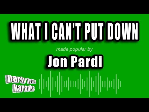 Jon Pardi - What I Can't Put Down