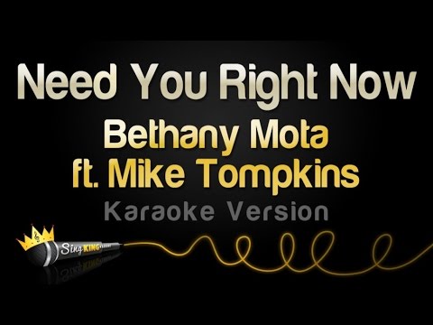 Bethany Mota feat.  Mike Tompkins - Need You Right Now