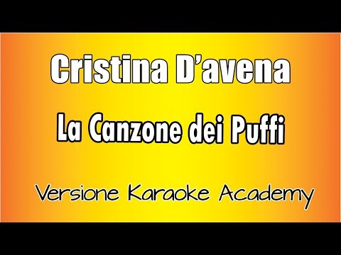 Cristina D'avena - La Canzone dei Puffi