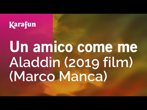Aladdin (2019 film) (Marco Manca) - Un amico come me