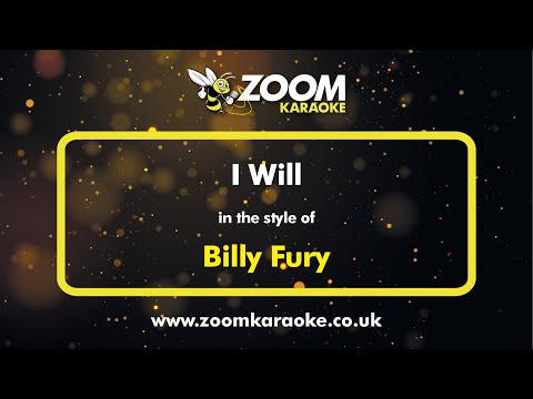 Billy Fury - I Will