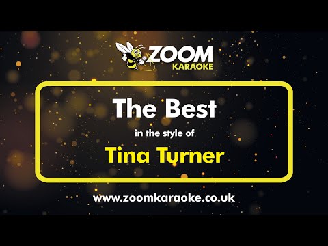 Tina Turner - The Best (Two Semitones Down)