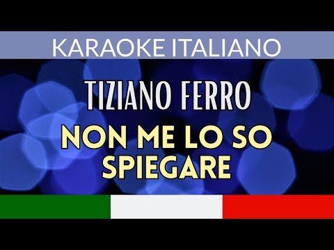 Tiziano Ferro - Non me lo so spiegare (versione strumentale con testo)