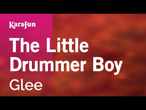 Glee - The Little Drummer Boy
