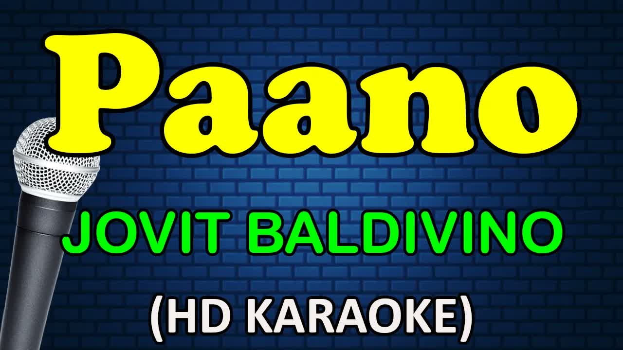 PAANO - Jovit Baldivino