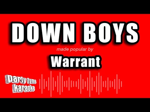 Warrant - Down Boys