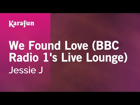 Jessie J - We Found Love (BBC Radio 1's Live Lounge)