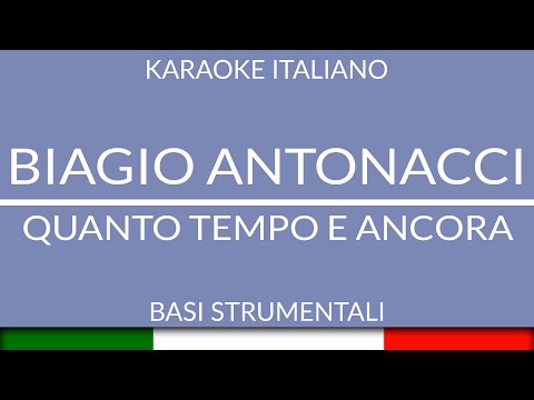 BIAGIO ANTONACCI - QUANTO TEMPO E ANCORA