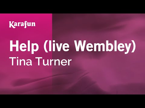 Tina Turner - Help (live Wembley)