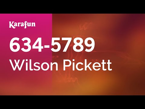 Wilson Pickett - 634-5789