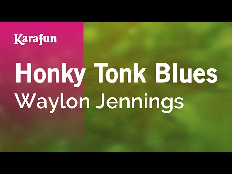 Waylon Jennings - Honky Tonk Blues