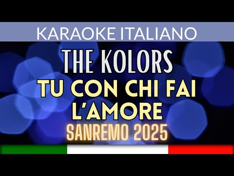 The Kolors - Tu con chi fai l'amore Sanremo 2025
