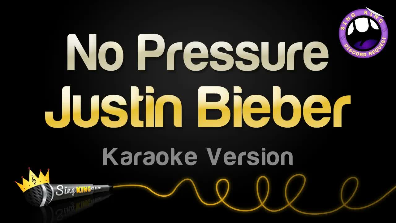 Justin Bieber - No Pressure