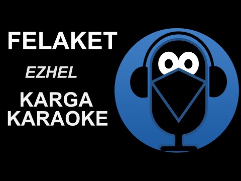 Ezhel - Zeynep Bastık - Felaket / Karaoke lyrics (Cover) 2020