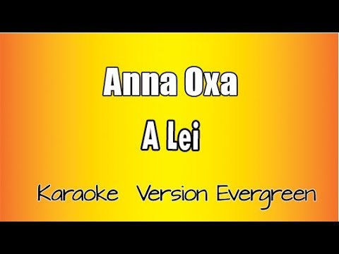 Anna Oxa - A lei