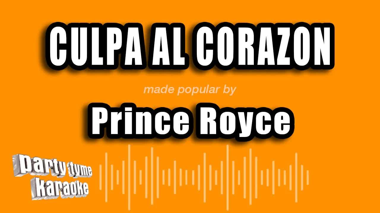 Prince Royce - Culpa Al Corazon